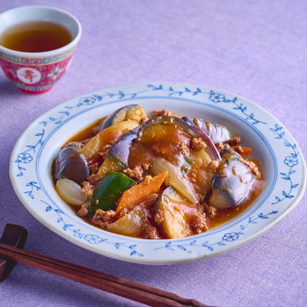 麻婆茄子（夏季限定）京都産賀茂なす使用 | 楽仙樓 – 楽仙樓オンライン