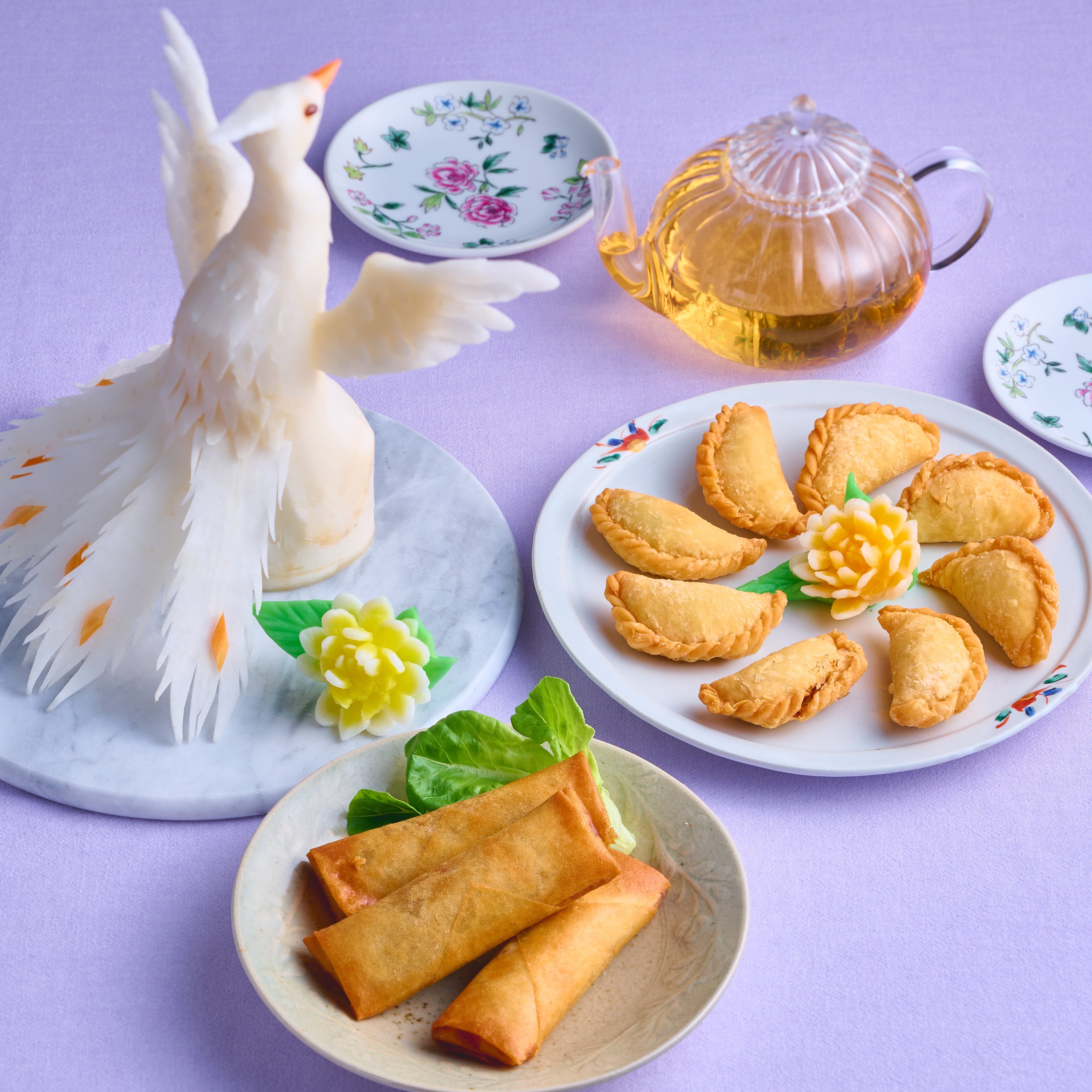 【ジューシ餃子セット】+春巻き 楽仙樓 春巻・揚餃子セット｜本格冷凍点心 お取り寄せ– 楽仙樓