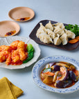水餃子と 海老チリ＆麻婆茄子セット（夏季限定）