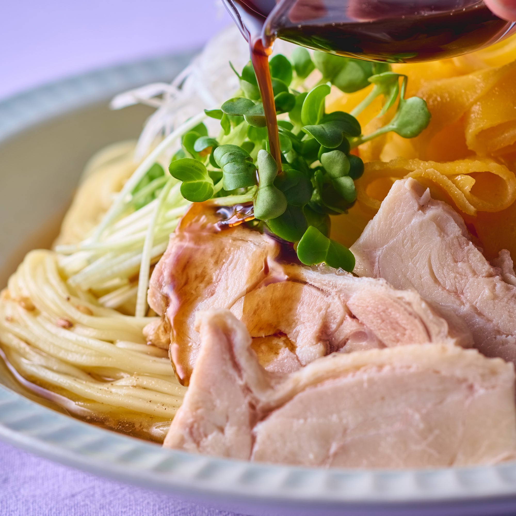 冷たい麺の食べ比べセット（3種）｜ごま冷麺・黒酢冷麺・混ぜ麺