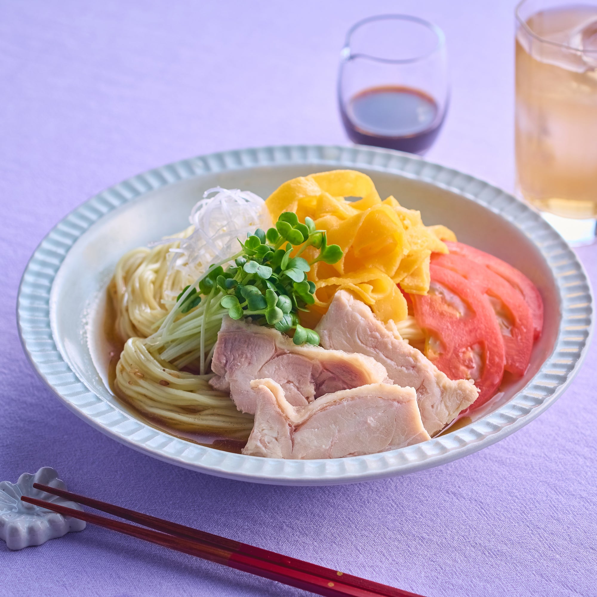 冷たい麺の食べ比べセット（3種）｜ごま冷麺・黒酢冷麺・混ぜ麺